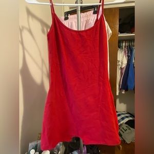 Red bodysuit